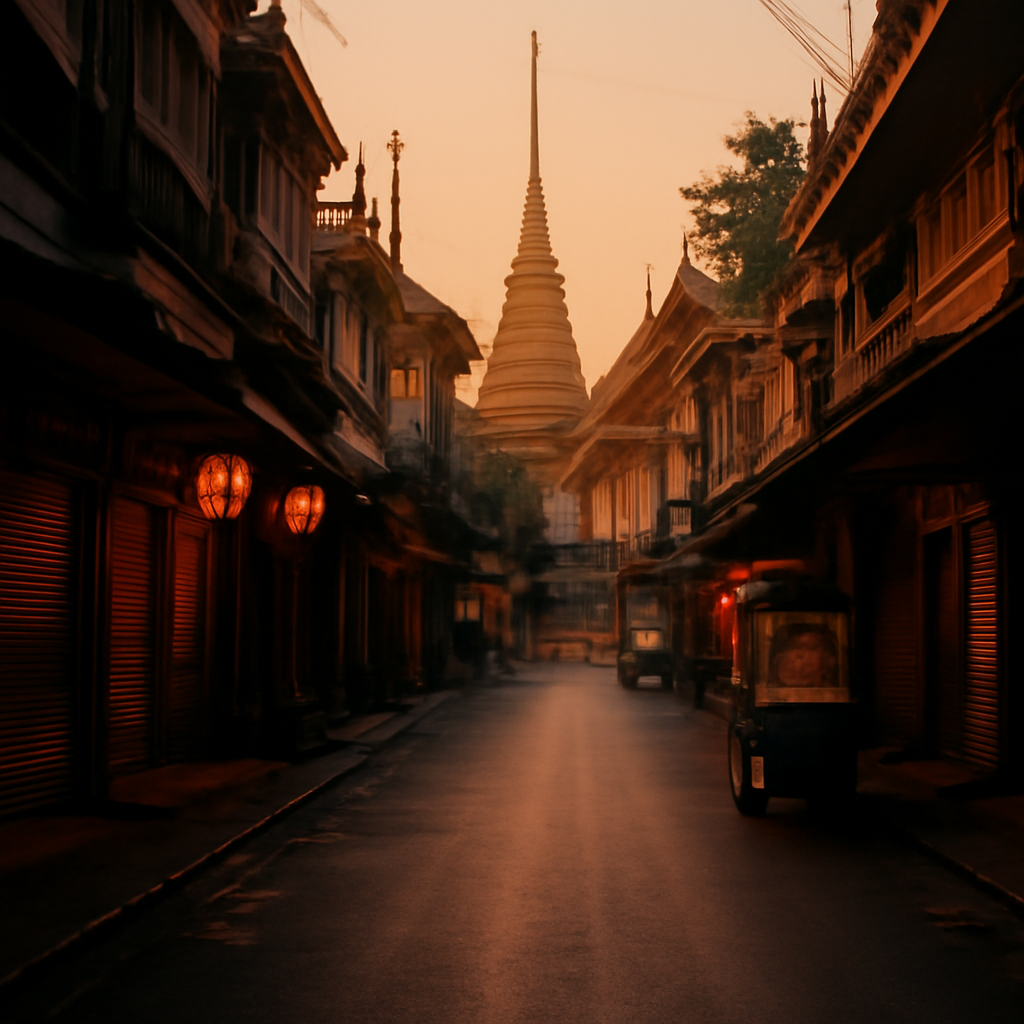Banglamphu Wats Quiet Hours Before the Crowds