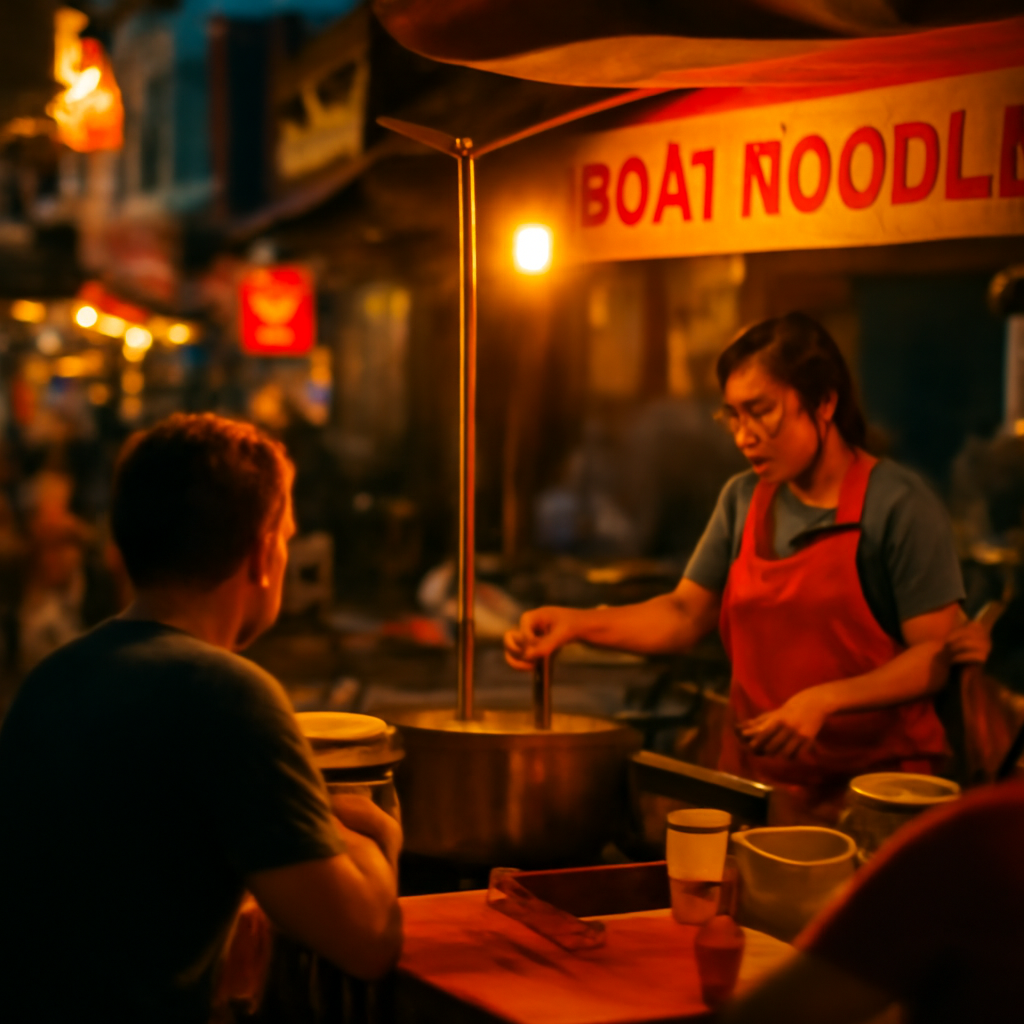 Boat Noodle Gems Under 40 Baht Near Khaosan
