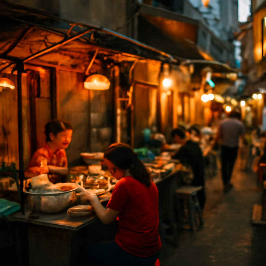 Boat Noodle Stalls Hidden in Sois Near Khaosan