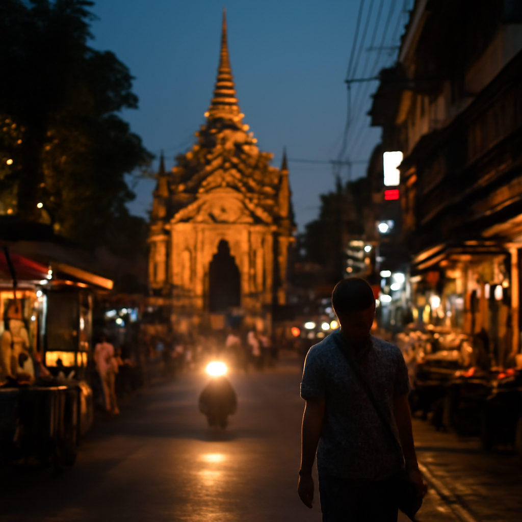Discover Ancient Temples Within Easy Walk from Khaosan