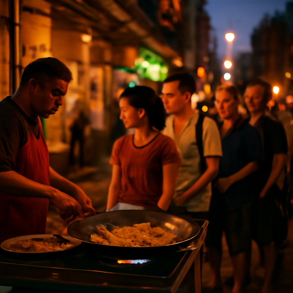 Fried Rice Gems Off Rambuttri Soi Locals Queue For