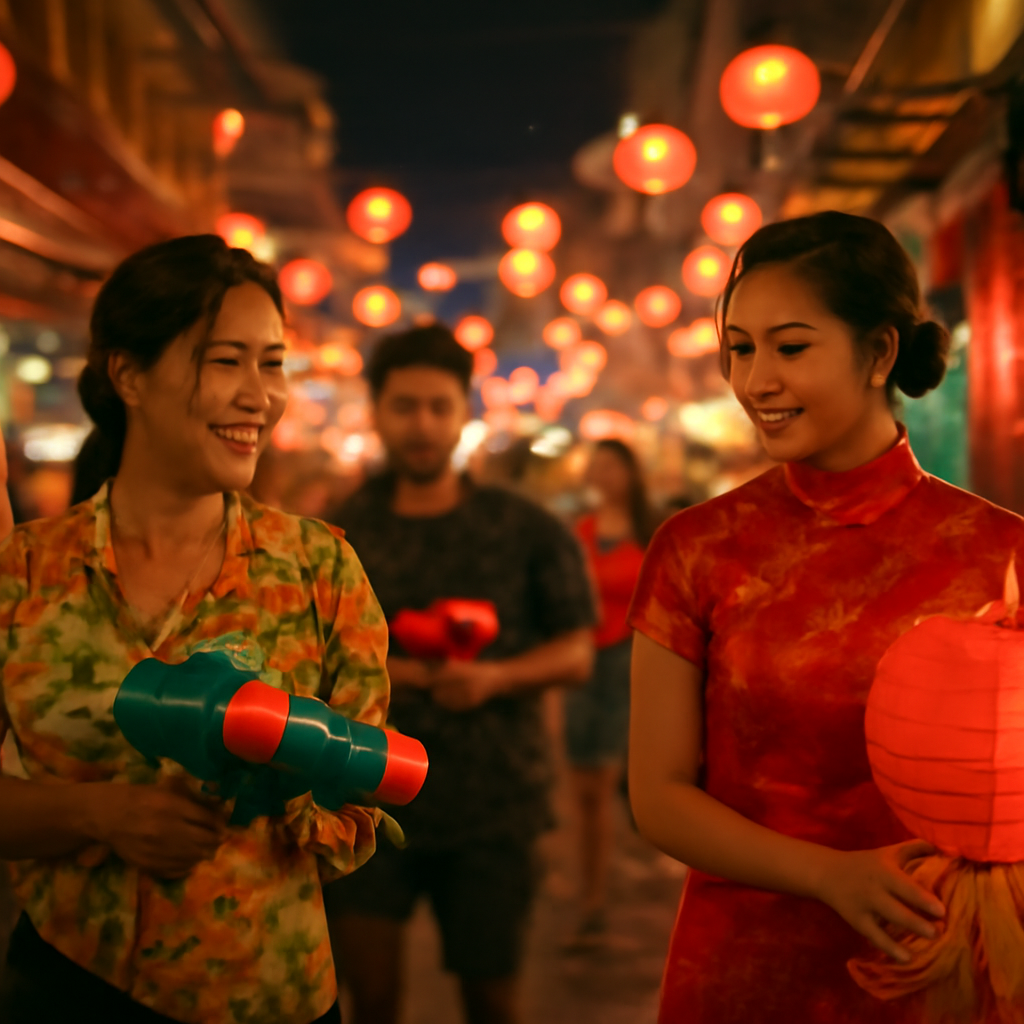 Immerse in Bangkok's Vibrant Festivals: Songkran and CNY Essentials