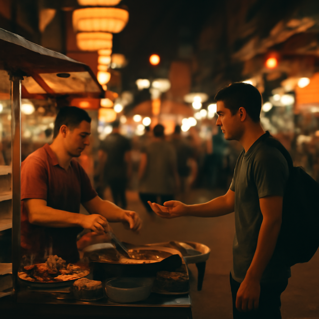 Late-Night Street Food Thrills on Khaosan Road After Midnight