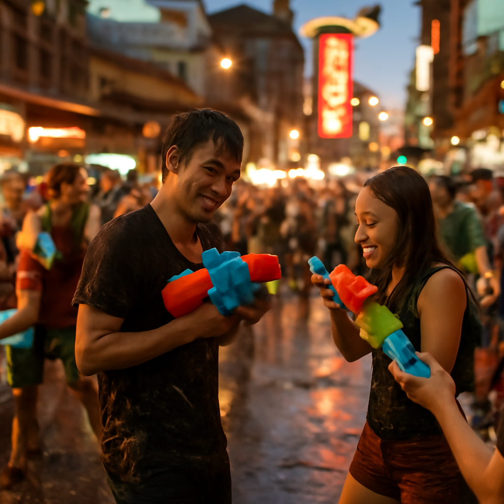 Survive Songkran's Epic Water War on Khaosan Road