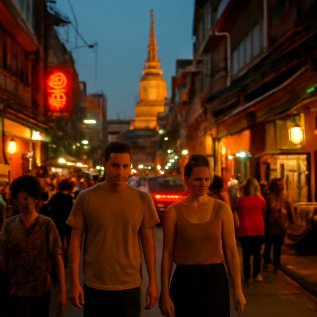 Walk from Khaosan to Wat Pho: Hunt for the Reclining Buddha